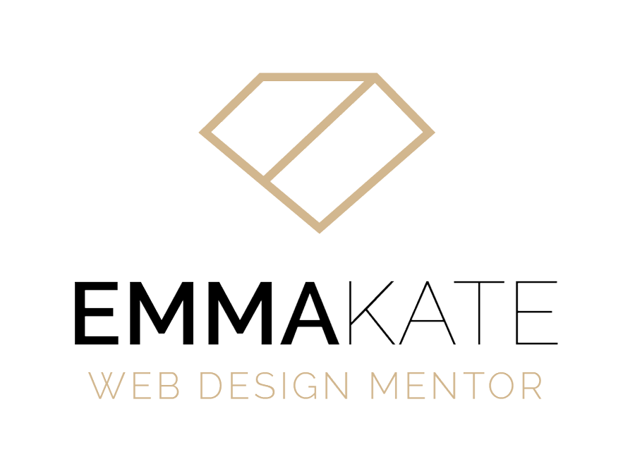 Logo Design for Emma Kate, Web Design Mentor
