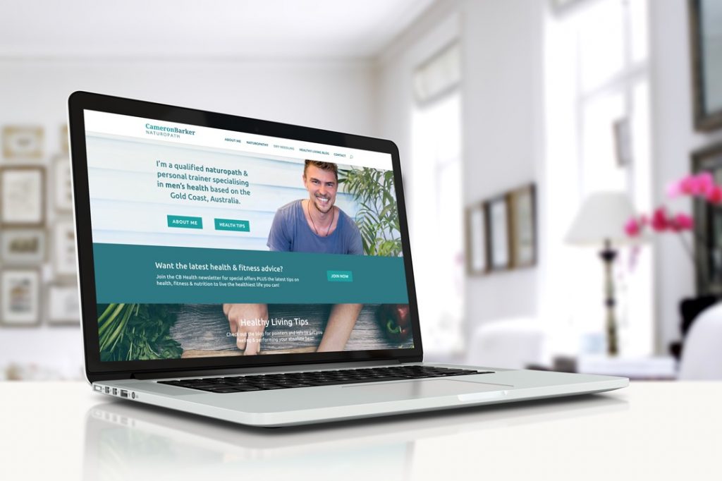 Gold Coast Naturopath Website - Hola Websites + Design