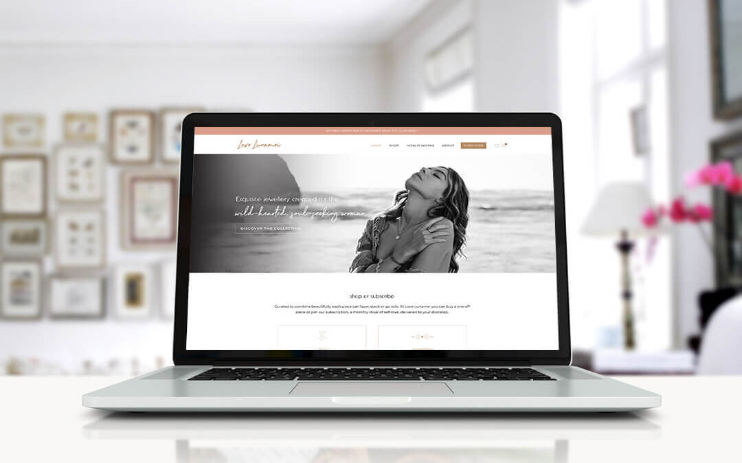 Love Lunamei WooCommerce Website