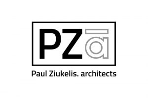 Paul Ziukelis Architects Gold Coast logo design