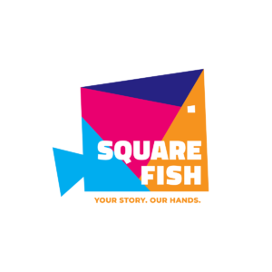 Square Fish logo design by Hola Web & Design